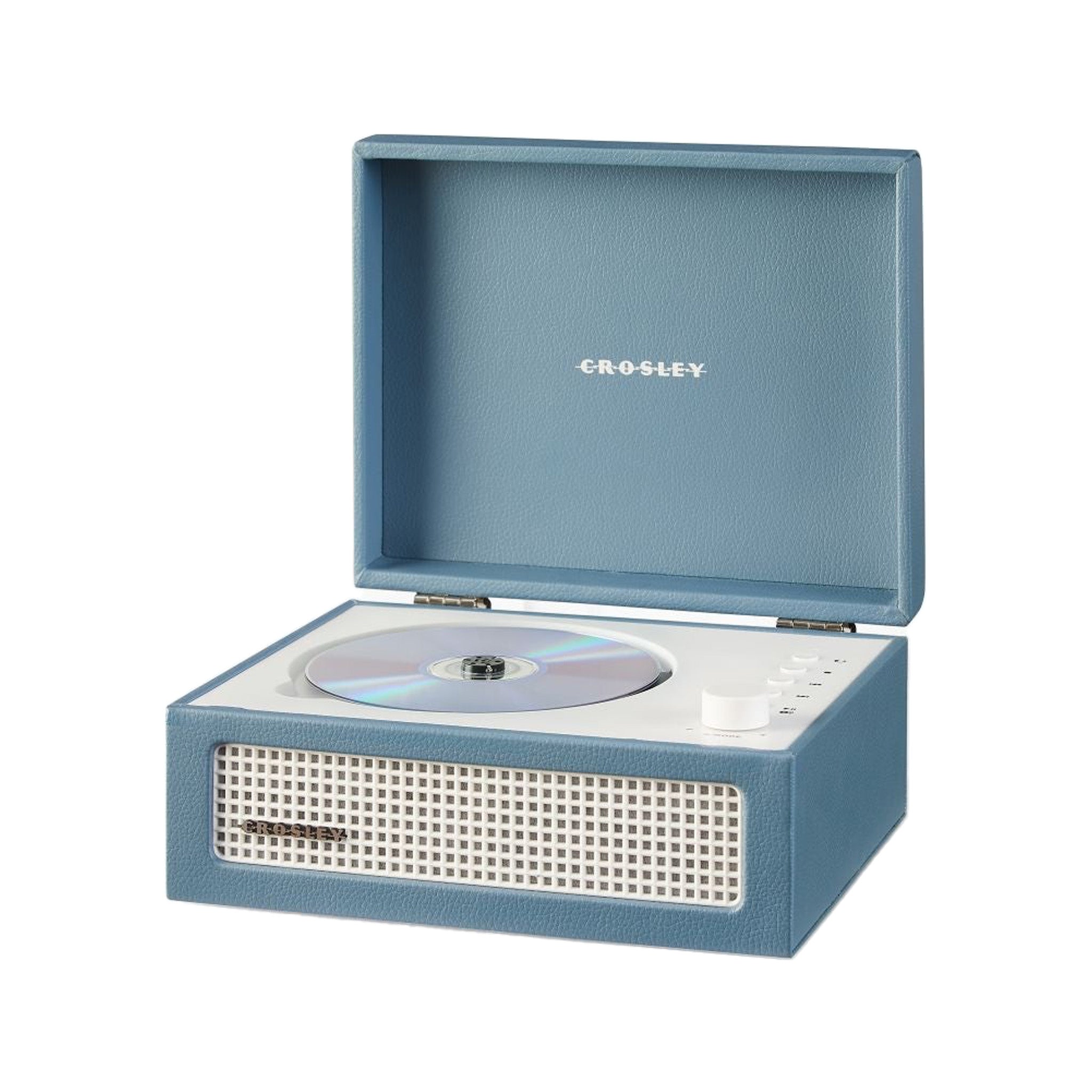 Crosley Voyager Retro Portable CD Player, Washed Blue – Swee Lee