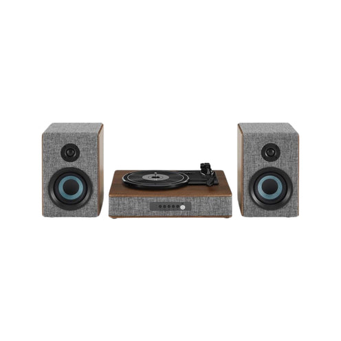 Crosley Aria Record Player w/ Speaker, Gray