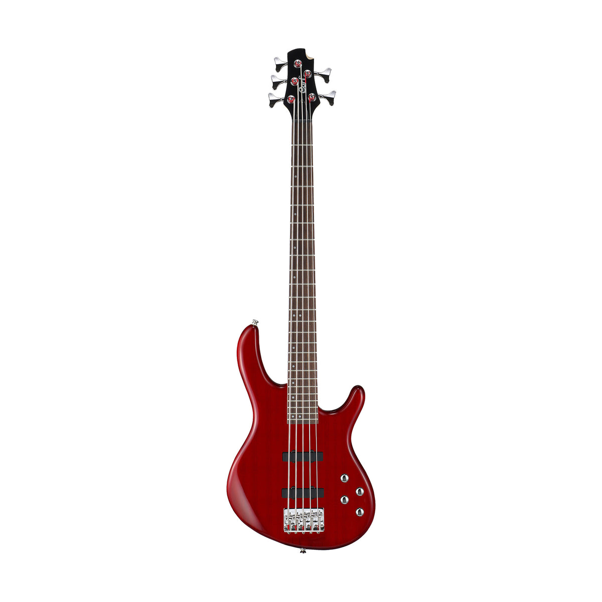 Cort Action 5-String Bass Plus V Guitar, Trans Red – Swee Lee