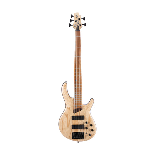 Cort B5 Element Electric Bass Guitar, Open Pore Natural