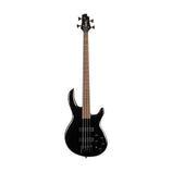 Cort C4 Deluxe Electric Bass Guitar, Black