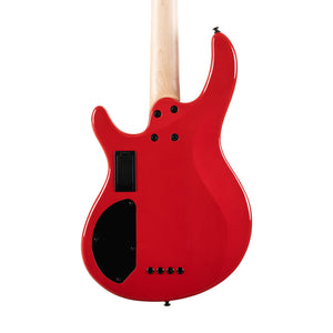 Cort C4 Deluxe Electric Bass Guitar, Candy Red