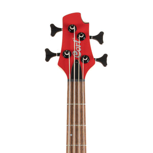 Cort C4 Deluxe Electric Bass Guitar, Candy Red