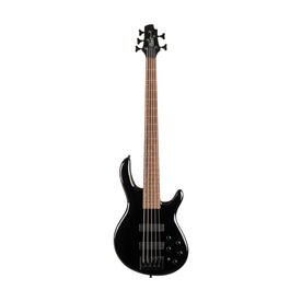 Cort C5 Deluxe Electric Bass Guitar, Black