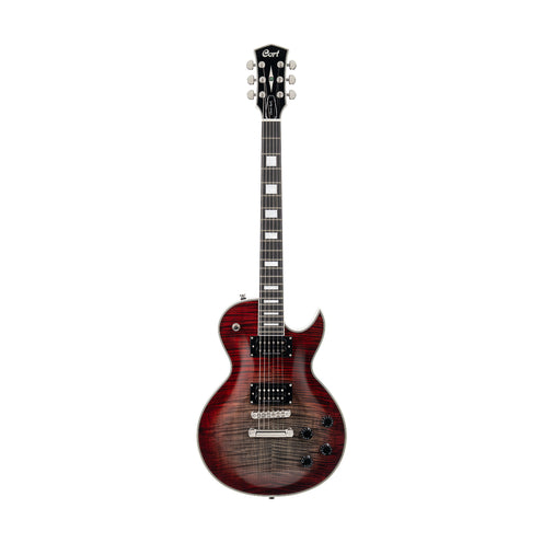 Cort Classic Rock CR300 Deluxe Electric Guitar, Lava Burst