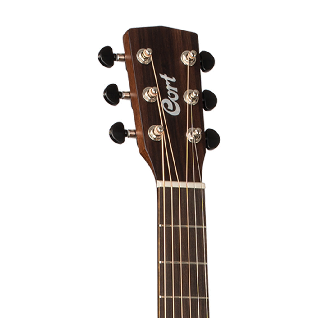 Cort Earth Mini E Adirondack Acoustic Guitar w/ Pickup and Bag