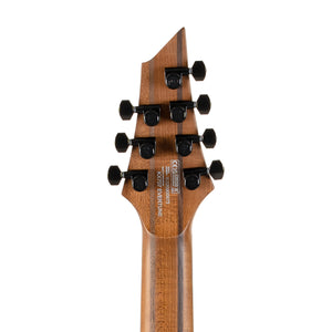 Cort KX707-EVERTUNE-OPBK Electric Guitar w/Bag, Open Pore Black