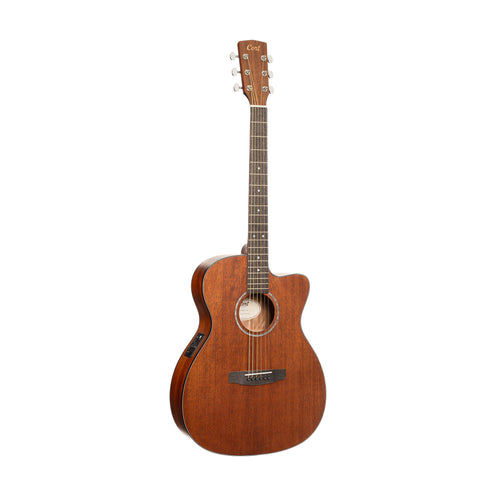 Cort L60MCE-OP Acoustic Guitar, Open Pore