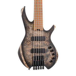 Cort Space5 Electric Bass Guitar w/Bag, Star Dust Black