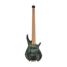 Cort Space5 Electric Bass Guitar w/Bag, Star Dust Green