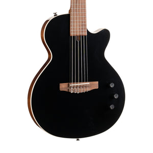 Cort Sunset Nylectric II Classical Guitar w/Bag, Black