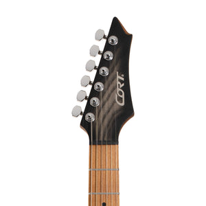 Cort X700 Triality Electric Guitar w/Bag, Open Pore Black Burst