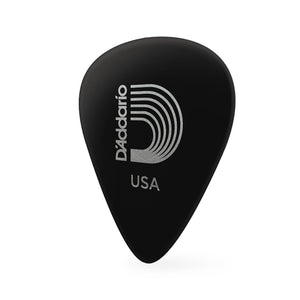 D'Addario Standard Guitar Picks, Black Celluloid, 10-Pack, Medium
