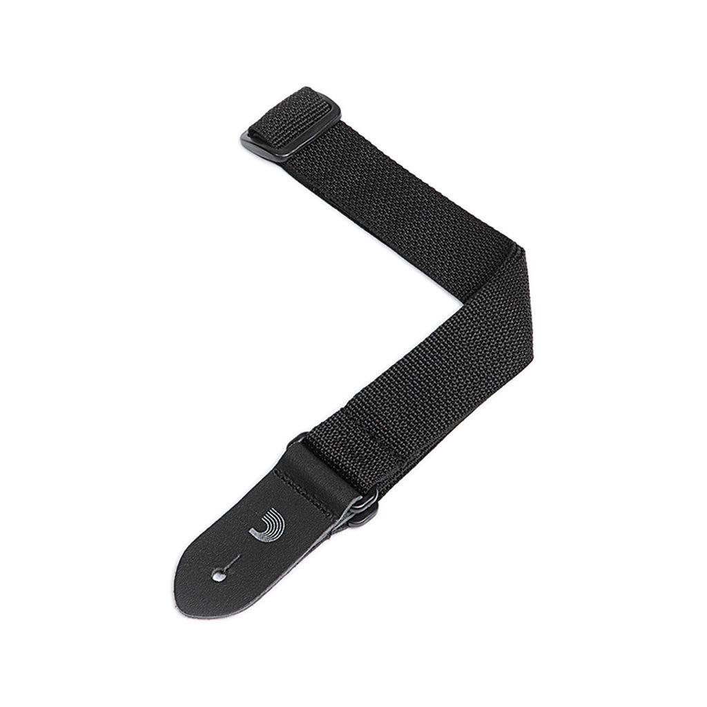 D'Addario 1.5inch Polypropylene Ukulele Strap, Black