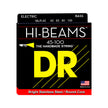 DR Strings MLR-45 Hi-Beam Stainless Steel 4-String Bass Guitar Strings, Medium, 45-100a