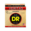 DR Strings VTA-10 Veritas Phosphor Bronze Acoustic Guitar Strings, Extra Light, 10-48