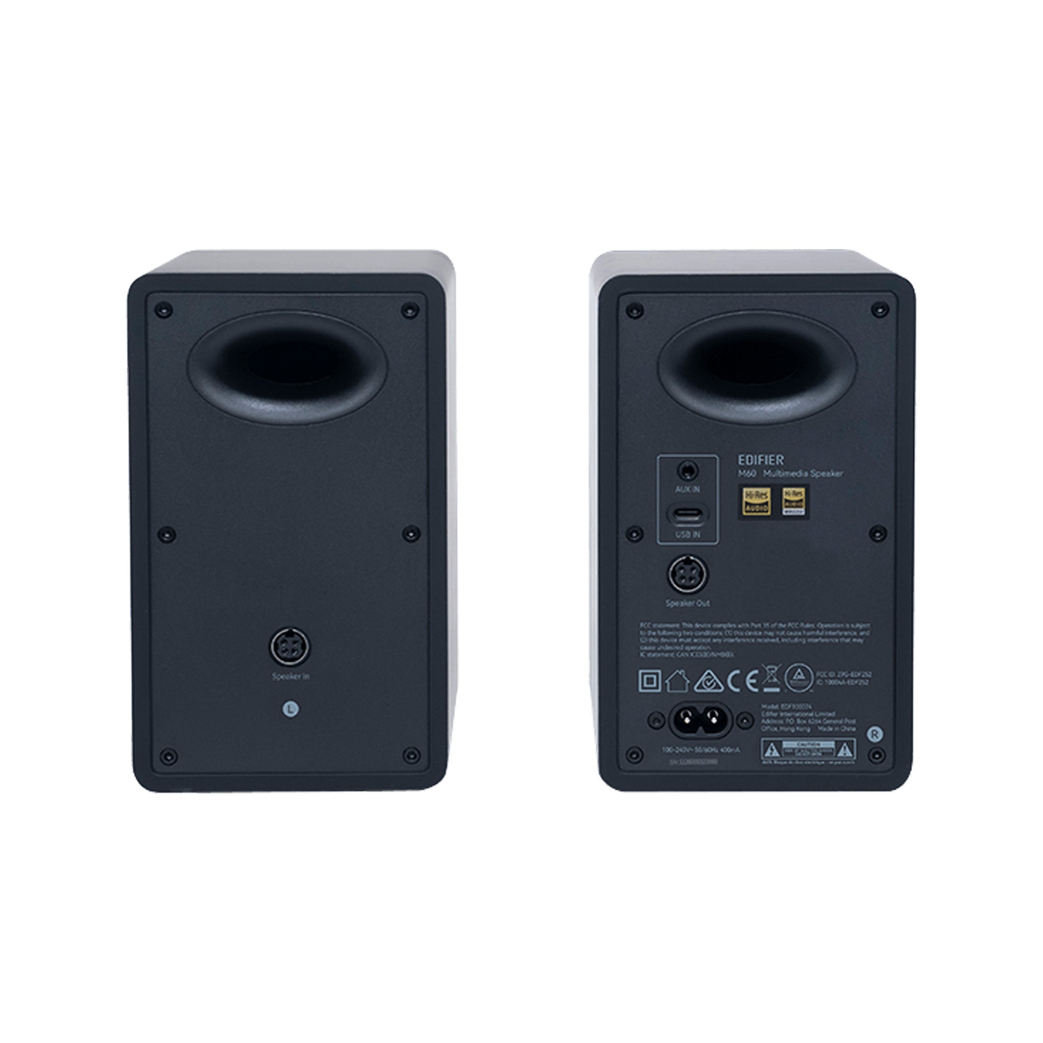 Edifier M60 Compact Multimedia Bluetooth Speakers, Black – Swee