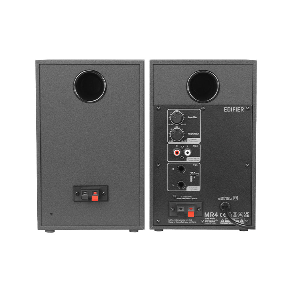 EDIFIER MR4ブラック 美品 Edifier Powered Studio Monitor Speakers MR4 42W, Black – Swee Lee