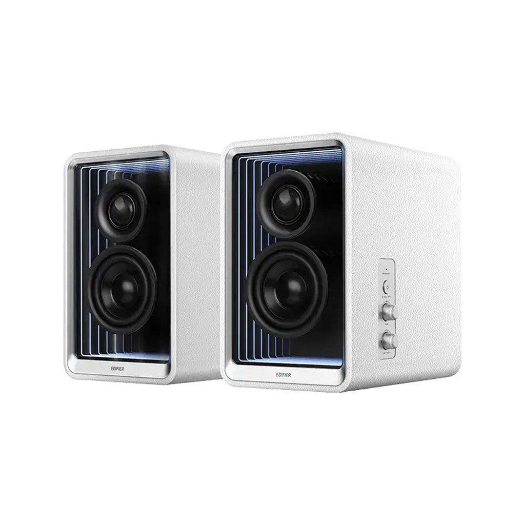 Edifier QR65 Monitor Speakers w/Gan Charger, White – Swee Lee