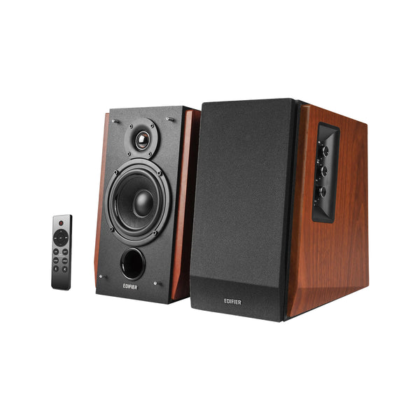 Edifier Bookshelf Bluetooth Speaker R1700BTs, Brown – Swee Lee