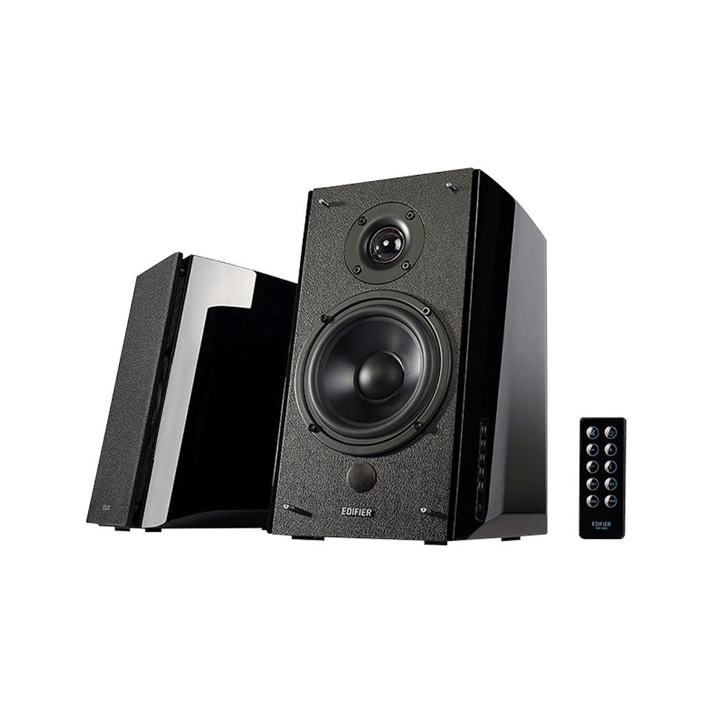 Edifier R2000DB ハイエンドスピーカーBluetooth5.0 Edifier R2000DB Bookshelf Bluetooth Speakers, Black – Swee Lee