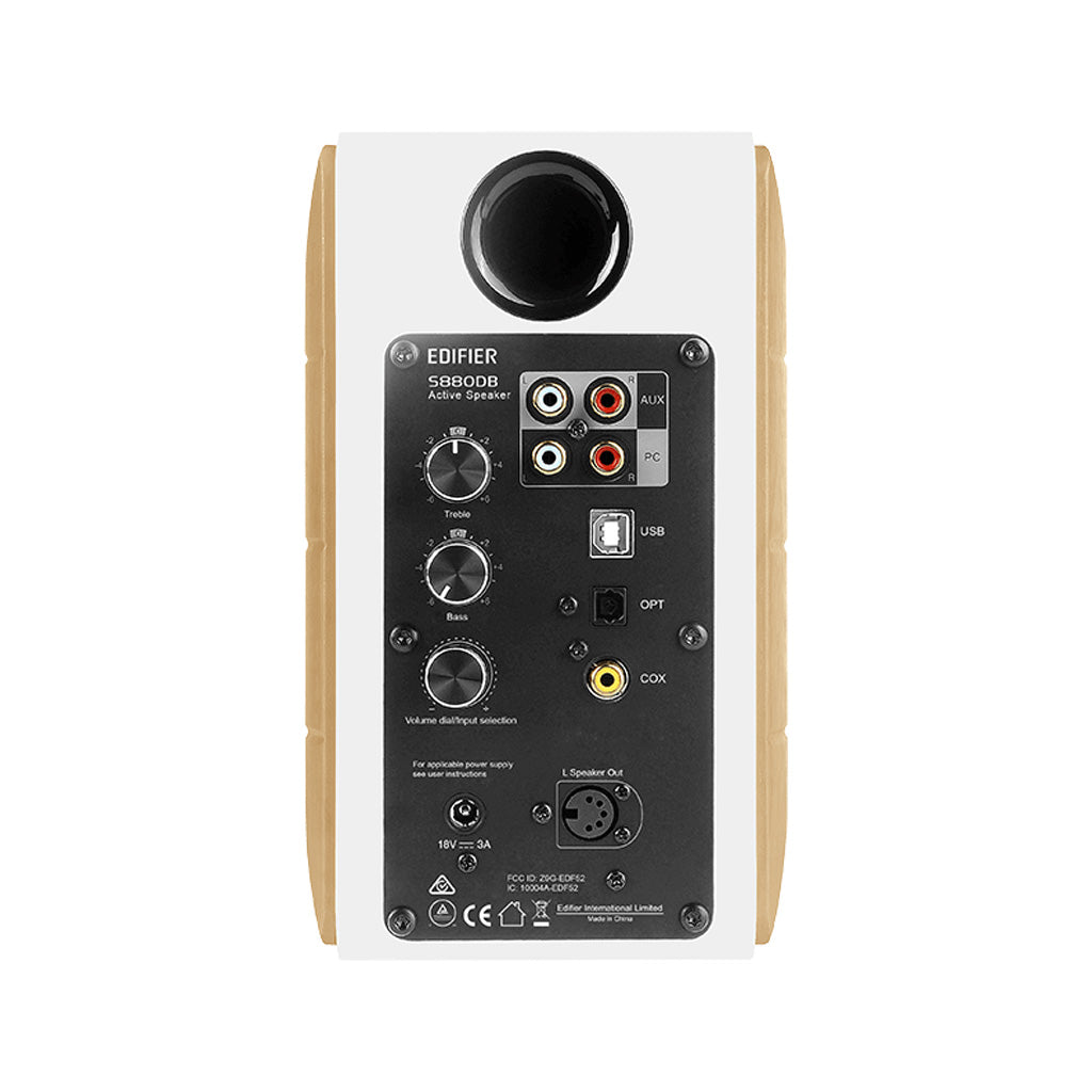 Edifier S880DB Hi-Res Audio Bluetooth Bookshelf Speakers, 88W