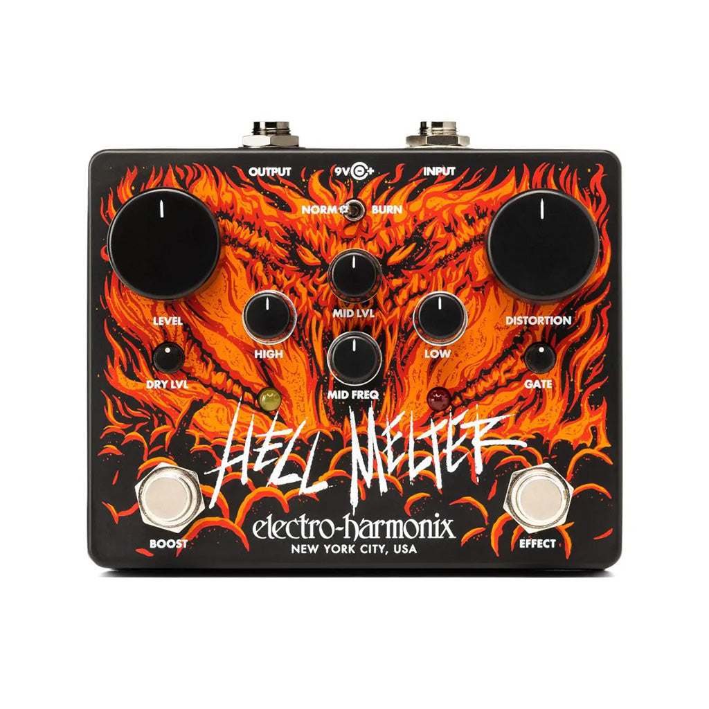 Electro-Harmonix Hell Melter Distortion Guitar Pedal – Swee Lee
