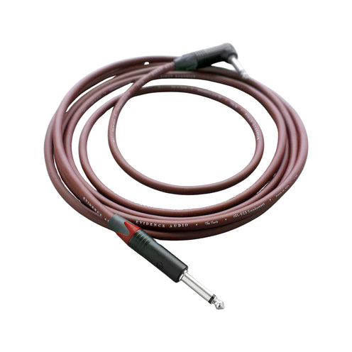 Evidence Audio FTSR10 10FT Straight to Right Forte Instrument Cable