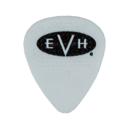 EVH Signature Series 0.60mm Guitar Picks, 6-Pack, White/Black