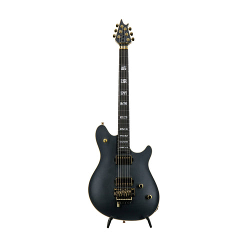 EVH Custom Shop Wolfgang 2H FR Electric Guitar, Charcoal Frost