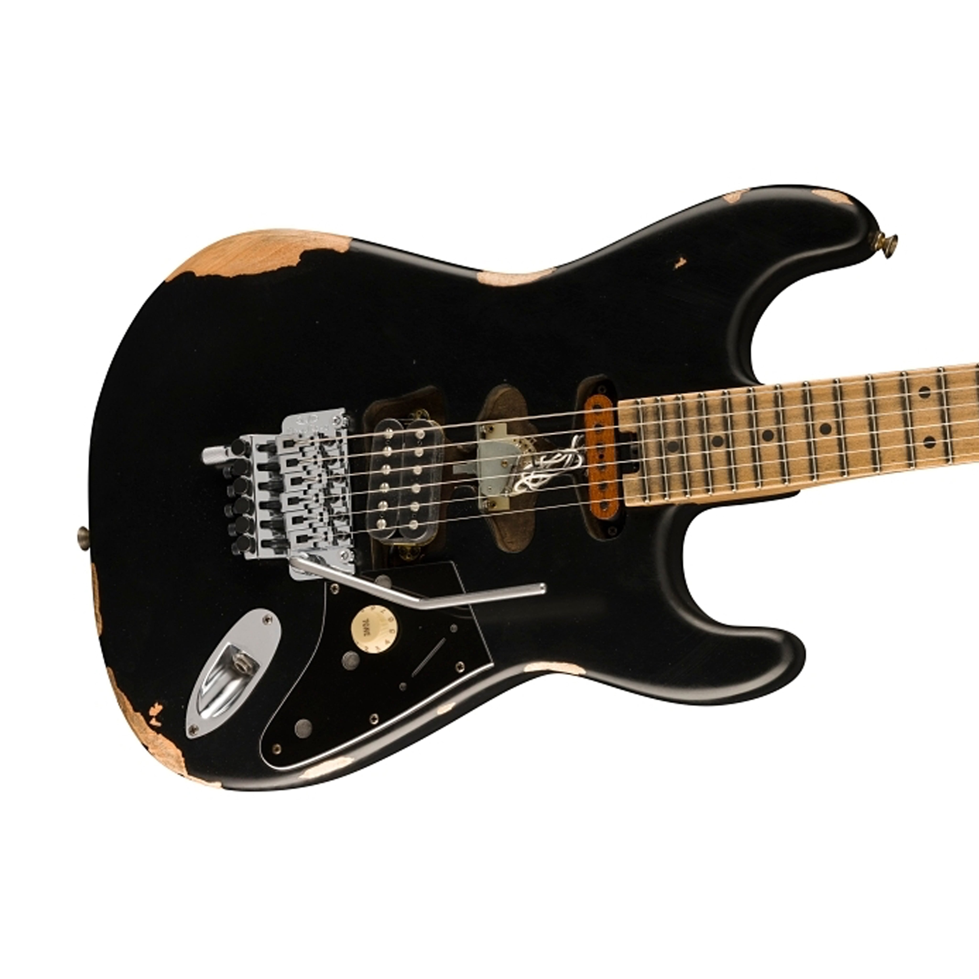アーティストEdmund Steiner EVH Frankenstein Series Relic Electric Guitar, Black – Swee Lee