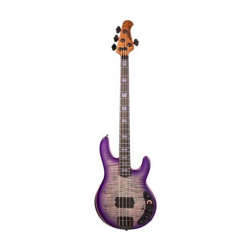 Ernie Ball Music Man DarkRay Bass Guitar, Maple FB, Grapes of Wrath