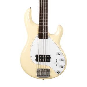 Ernie Ball Music Man StingRay Special 5 H Bass Guitar, RW FB, Buttercream