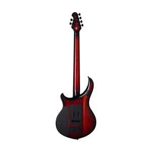 Ernie Ball Music Man John Petrucci Majesty Electric Guitar, Ebony FB, Ember Glow