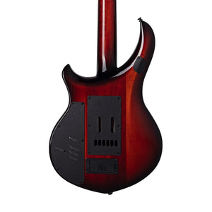 Ernie Ball Music Man John Petrucci Majesty Electric Guitar, Ebony FB, Ember Glow