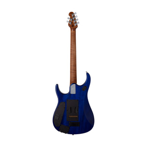 Ernie Ball Music Man John Petrucci JP15 Electric Guitar, Maple FB, Cerulean Paradise Flame
