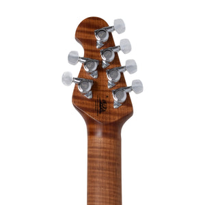 Ernie Ball Music Man John Petrucci JP15 Electric Guitar, Maple FB, Cerulean Paradise Flame