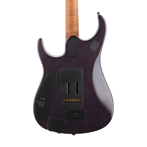 Ernie Ball Music Man John Petrucci JP15 Electric Guitar, Maple FB, Translucent Black Flame