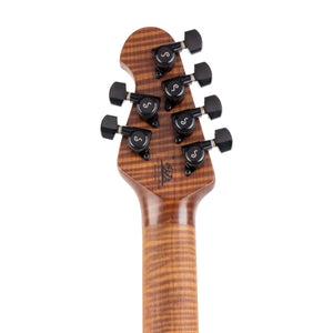 Ernie Ball Music Man John Petrucci JP15 Electric Guitar, Maple FB, Translucent Black Flame
