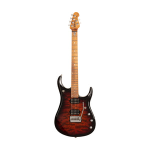 Ernie Ball Music Man JP15 Electric Guitar, Maple FB, Tiger Eye Quilt