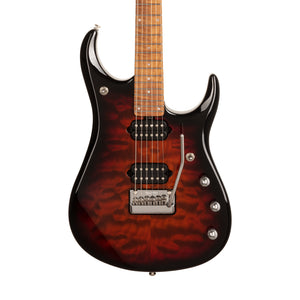 Ernie Ball Music Man JP15 Electric Guitar, Maple FB, Tiger Eye Quilt