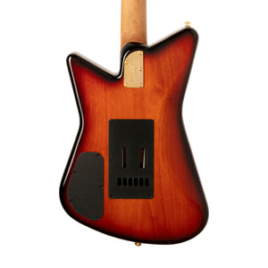 Ernie Ball Music Man Mariposa Electric Guitar, Ebony FB, Sahara Sunset