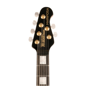 Ernie Ball Music Man Mariposa Electric Guitar, Ebony FB, Sahara Sunset