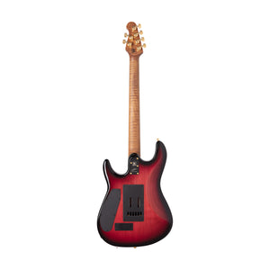 Ernie Ball Music Man Jason Richardson Signature Cutlass HH Electric Guitar, Ebony FB, Rorschach Red