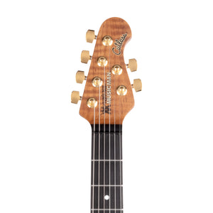 Ernie Ball Music Man Jason Richardson Signature Cutlass HH Electric Guitar, Ebony FB, Rorschach Red