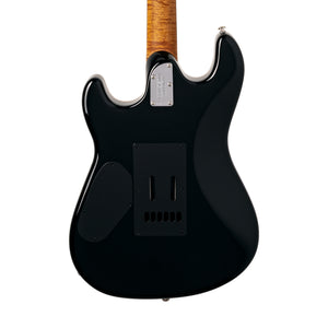 Ernie Ball Music Man Sabre HH Trem Electric Guitar, Maple FB, Cobra Burst