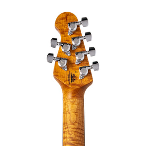 Ernie Ball Music Man Sabre HH Trem Electric Guitar, Maple FB, Cobra Burst