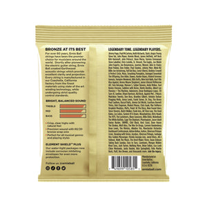 Ernie Ball Earthwood Light 80/20 Bronze Acoustic Guitar Strings, 11.5-54