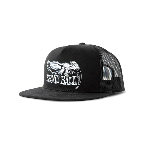 Ernie Ball Black / White Eagle Logo Cap