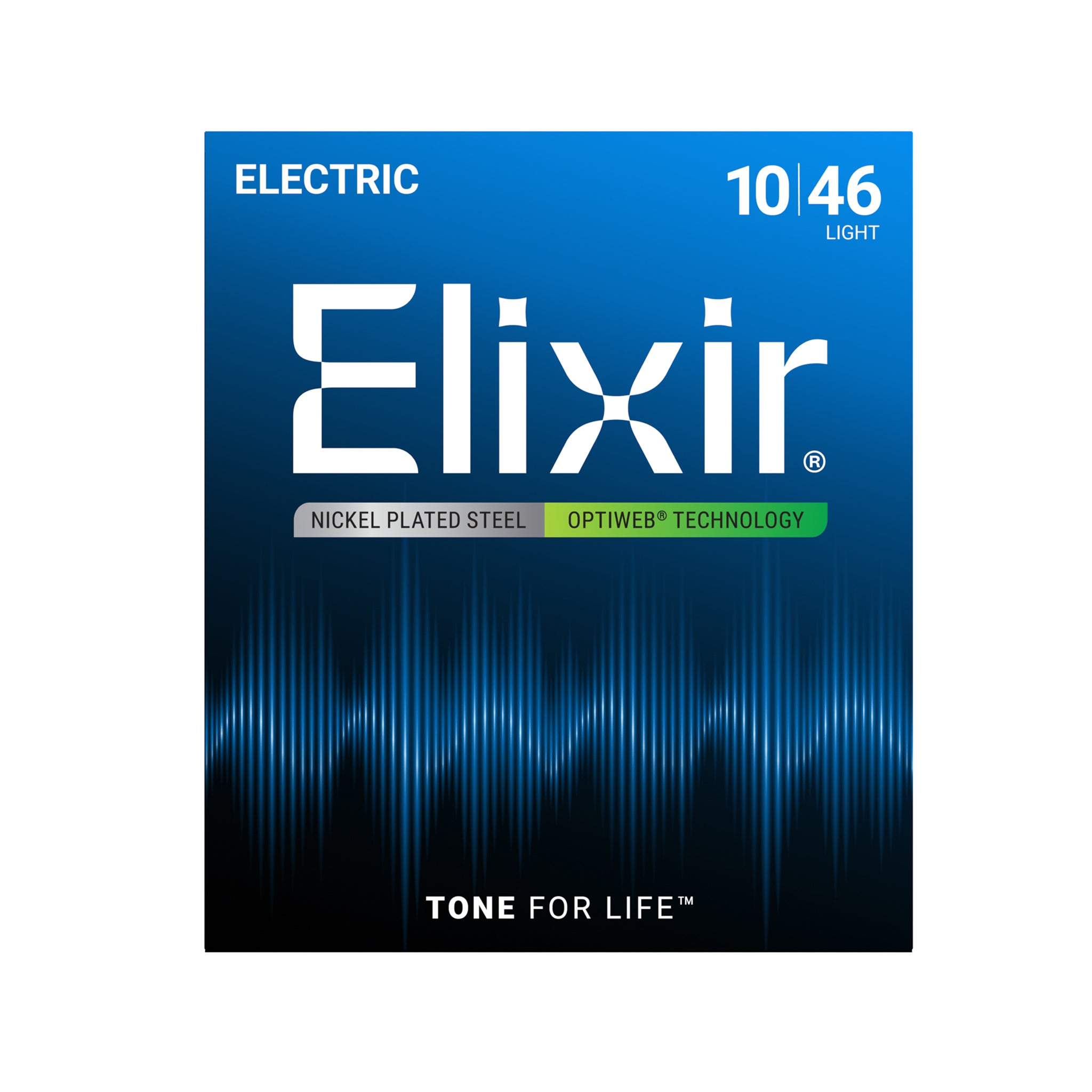 YUKARI ELIXIR Elixir 19052 Optiweb Electric Guitar Strings, Light, 10-46 – Swee